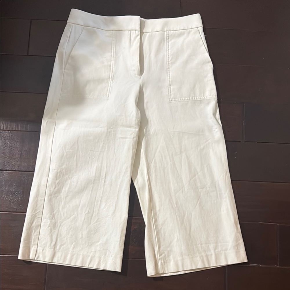 Ann Taylor wide leg crop pants